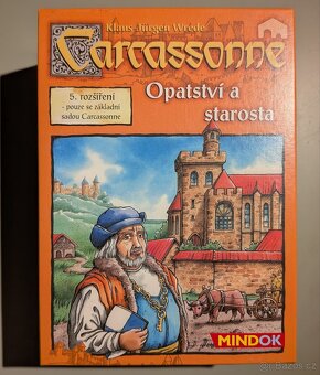 Desková hra Carcassonne + 4 rozšíření - 6