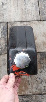 Babetta 210 - pěkná nádrž komplet červená - 6