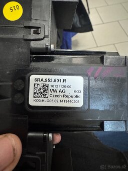Originál páčky stěračů a blinkrů ze Škody Rapid 6RA953501R - 6