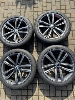ORIGINÁL Alu Volkswagen Dartford R18,5x112 - TOP STAV, LETNÍ - 6