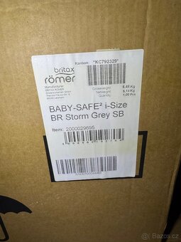 Britax romer baby safe i size RB storm grey - 6