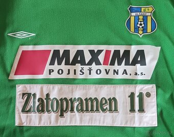 FK CHMEL BLŠANY - prodám ORIGINÁLNÍ hraný zápasový dres. - 6