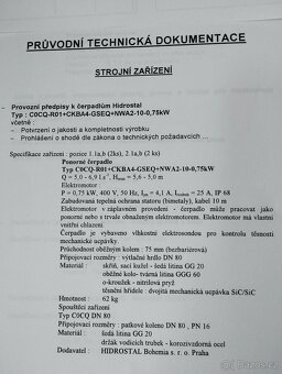 Kalové cerpadlo - 6