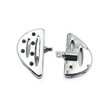 Masívní plotny řidiče spolujezdce chopper,cruiser. - 6