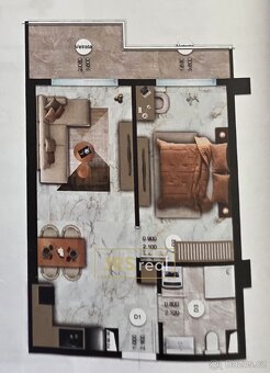 Prodej bytu 1+1, 61 m², Golem, Albánie, ev.č. 19040JV - 6