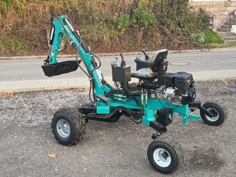 Minibagr 500cc s hydropohony - 6