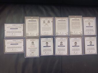 12Ks sběratelské kartičky fotbal REPRE Legendary Cards - 6