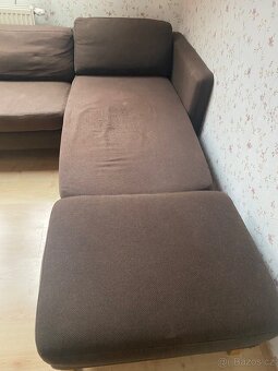 Rohová sedačka pohovka Karlstad Ikea - 6