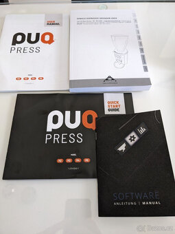 Mlýnek na kávu Mahlkönig E65S včetně PUQ press M3 velmi dobr - 6