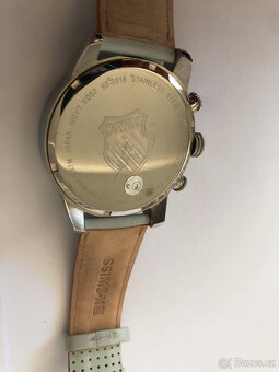 K-Swiss, chronograph, kožený pásek - 6
