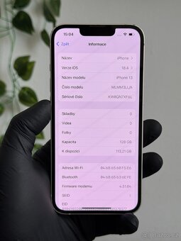 iPhone 13 128GB bílý - 6