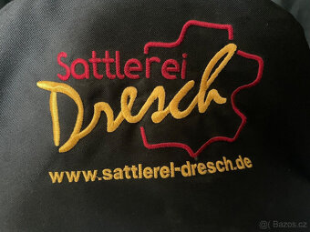 Dresch drezurní sedlo 16,5 černé s lakem - 6
