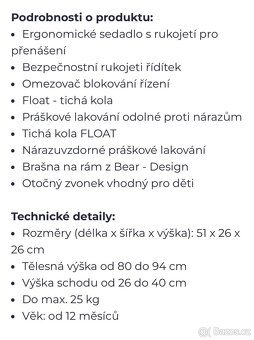 Tříkolka Puky Fitsch - 6