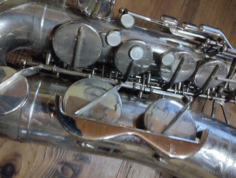 Starší saxofon Classic super Amati kraslice - 6