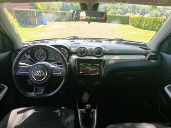 Suzuki Swift 1.2 hybrid 4x4 66kw 2021 1.majitel ČR(24.000km) - 6
