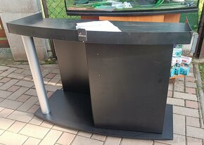 NOVÝ černý akvarijní stolek 100 x 40 x 67 cm - 6