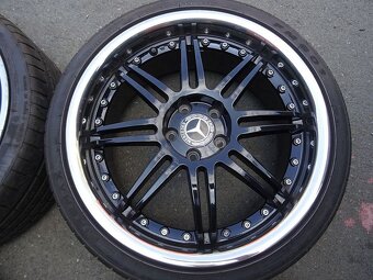 Alu disky límcové na Mercedes, 19", 5x112,ET 45, letní sada - 6