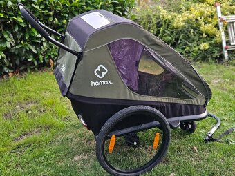 Hamax Ixplorer - vozík za kolo pro dvě děti - 6