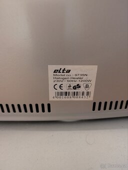 Halogenový přímotop Elta - 6