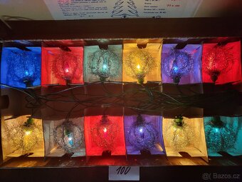 Retro vánoční osvětlení 100 - 6