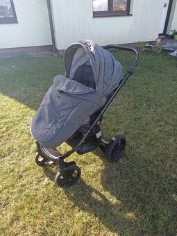 Kočárek Tudore Trapper grey stone 3 kombinace - 6