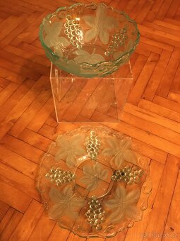 íř -patera retro sklo František Pečený réva - 6
