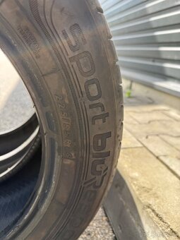 LETNÍ PNEU 225/55 R16 DUNLOP 6-7mm, cena za 2ks - 6