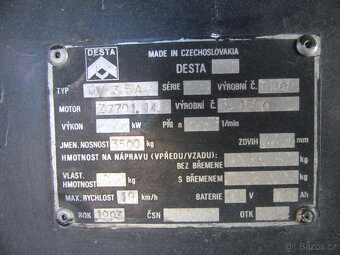DESTA DV35A r.v.1993 odpočet DPH - 6