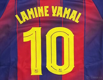 dres YAMAL FC Barcelona home edition 25/26 s číslom 10 - 6