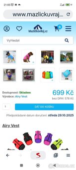 Obleček AIRY VEST XS 25 - 6