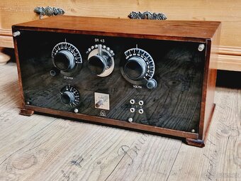 Starožitné rádio Radiola SR43, rok 1926-28 - 6