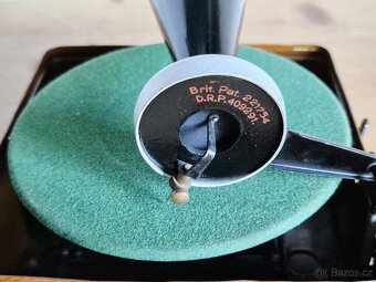 Starožitný gramofon Bing Pingmyphone, 1920-1932, Německo - 6