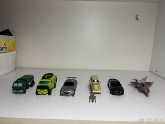 Transformers set 6 figurek - Auta a stíhačka - 6