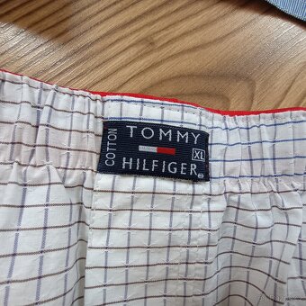 7 x BAVLNĚNÉ TRENKY TOMMY HILFIGER vel. L - 6