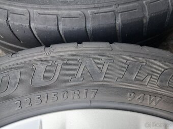 Prodám sadu Orig ALU kol Škoda 225/50R17 letní - 6
