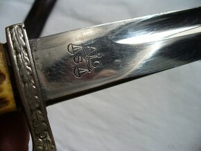 Original-nemecky,velecny policejni bajonet.Wehrmacht,SS,Luft - 6