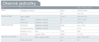 Okenní klimatizace Midea MWF-16HRN1-QB4 - 6