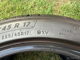 2x Letní pneu Michelin E-Primacy - 225/45 R17 - 95% - 6