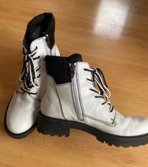 Kožené boty Tamaris vel 40 - 6