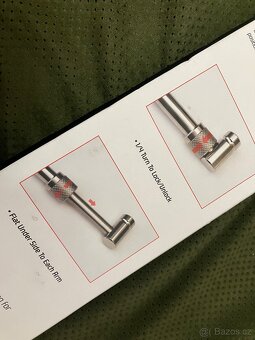 2 nerez hrazdy Taska 3 Rod Adjustable Snag Bars 9” a 10” - 6