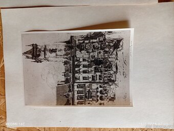 Litografie-praha motiv - 6