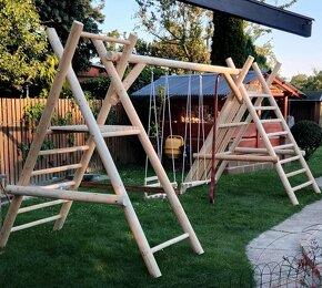 Zahradni houpacka pro deti, detske hriste, skluzavka - 6