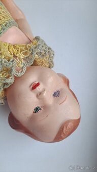 2x panenka celuloid starožitná, Technoplast - 6