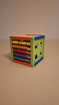 Jouéco Dřevěné hrací centrum - kostka - 6