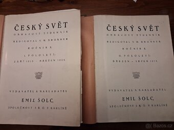 ČESKÝ SVÉT/SVĚTOZOR 1907-1914 - 6