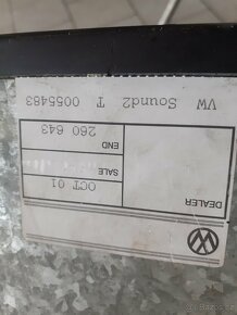 Bmw + Vw autorádia retro,veteran - 6