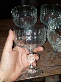 Krásné křišťálové skleničky - 6