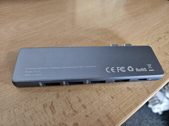 USB 3.0 HUB Dodocool DC73 aluminium pro MacBook - 6