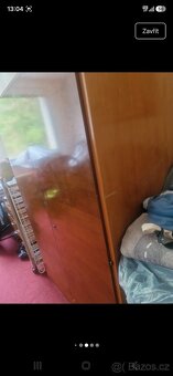 Šatní skříň 70. léta designový kousek - 6