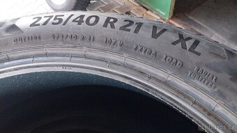 Prodám NOVÉ letní pneu Continental 275/40/21 107 V XL - 6